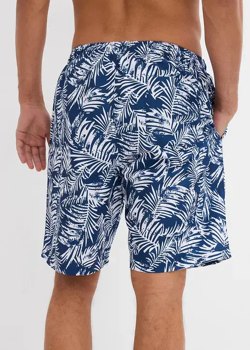 bonprix Modische Badeshorts mit tollem Druck - blau - Herren Rabatte dieses Monats