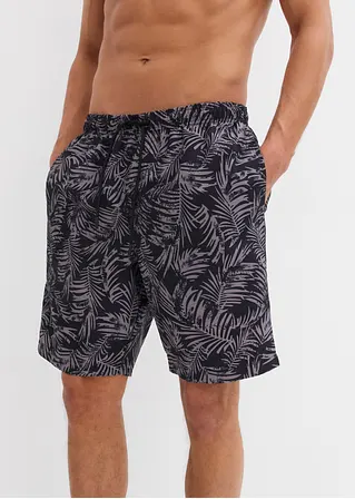 bonprix Modische Badeshorts mit tollem Druck - schwarz - Herren 2025
