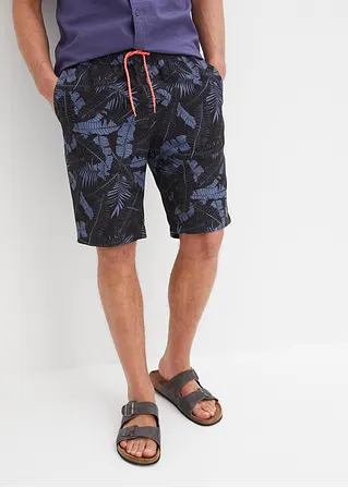 bonprix Sommerlich bedruckte Strand-Bermuda - schwarz - Herren Outlet