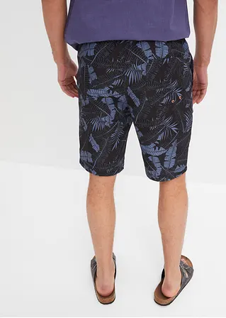 bonprix Sommerlich bedruckte Strand-Bermuda - schwarz - Herren Outlet