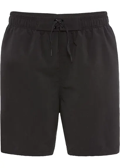 bonprix Sportive Badeshorts in unifarbenem Design - schwarz Limitierter Zeitrabatt