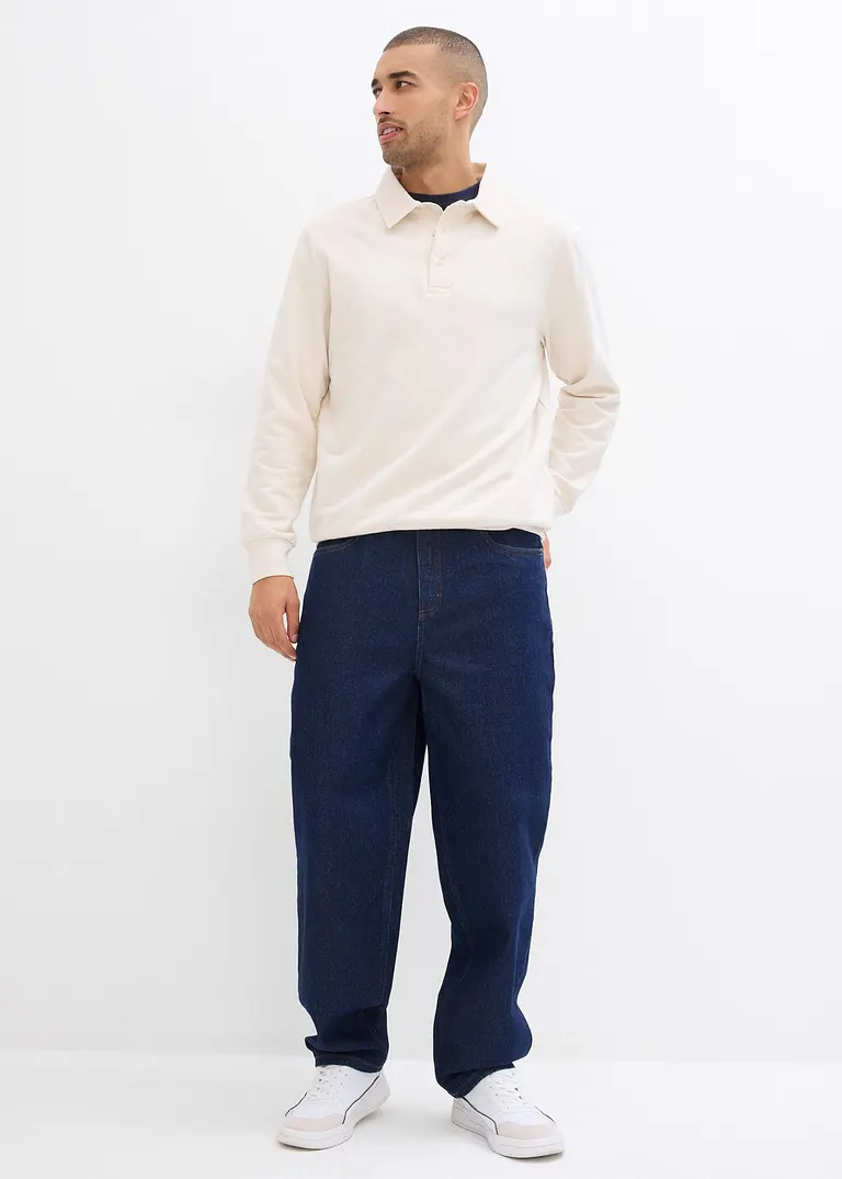 bonprix Modisch lässig extra weit geschnittene Loose Fit Jeans Fabrikpreis