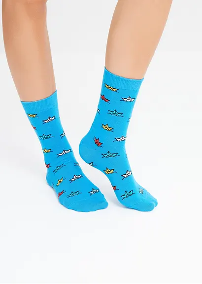 bonprix Trendige Socken im maritimen Look - Damen Günstig kaufen