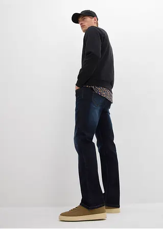 bonprix Praktische Stretch-Jeans in Five-Pocket-Form mit eingearbeiteten Falten Muttertagsangebot