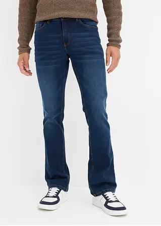 bonprix Praktische Stretch-Jeans in Five-Pocket-Form mit eingearbeiteten Falten Vatertagsangebot