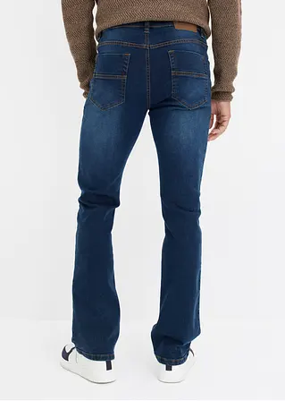 bonprix Praktische Stretch-Jeans in Five-Pocket-Form mit eingearbeiteten Falten Vatertagsangebot