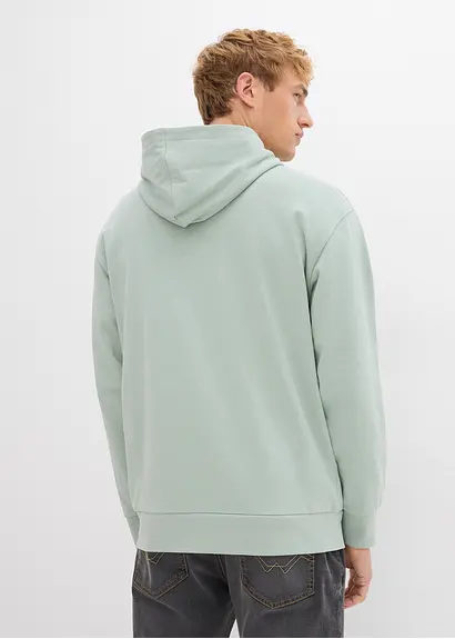 bonprix modernes Basic-Kapuzensweatshirt im angesagten Loose Fit innen weich angeraut Lagerräumung