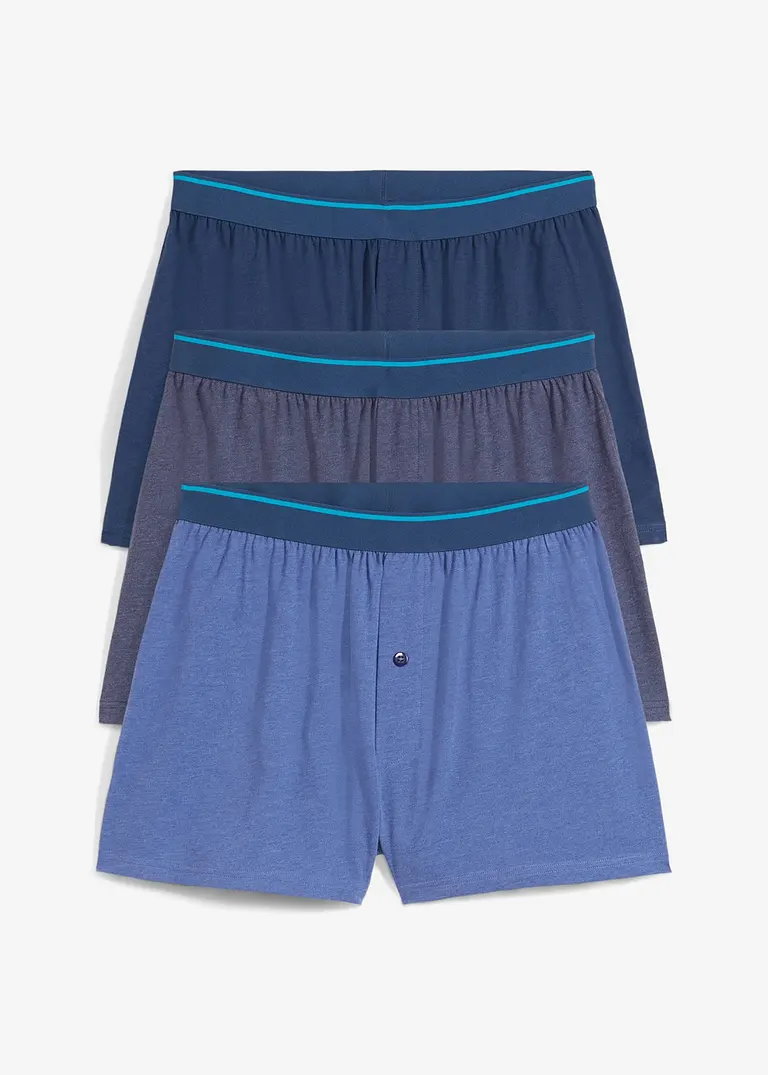 bonprix Lockere Jersey Boxershorts im praktischen 3er Pack Heißer Verkauf