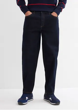 bonprix Modische verkürzte Jeans im Barrel Fit - blau Länge (Inch) 34 Top Angebot