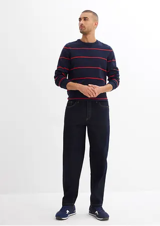 bonprix Modische verkürzte Jeans im Barrel Fit - blau Länge (Inch) 34 Top Angebot