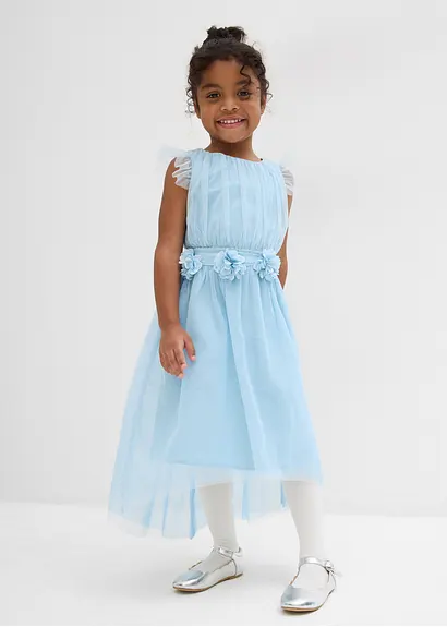 bonprix Schönes Mädchen Tüllkleid für festliche Anlässe - blau Bestseller