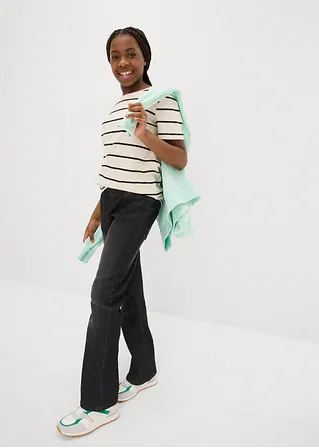 bonprix Mädchen Basic-Shirt im praktischen 2er-Pack - Kinder Begrenzte Freigabe