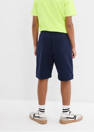 bonprix Schöne Jungen Sweat-Bermuda mit praktischen Taschen und kontrastfarbiger Kordel Super Rabatt