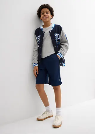 bonprix Angesagte Sport-Shorts für Jungen mit einem Druck an der Seitennaht 50% Rabatt mit kostenlosem Versand