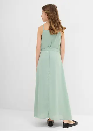 bonprix Elegantes Maxikleid für Mädchen für festliche Anlässe - grün zollfrei