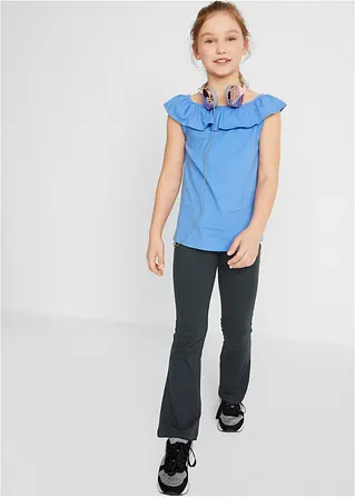 bonprix Coole Mädchen Leggings im Jazz-Style - schwarz - Kinder Online