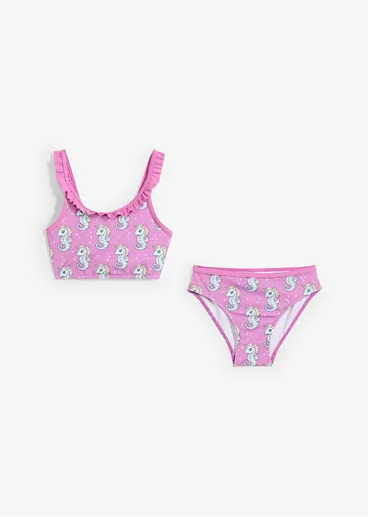 bonprix Süßer Bikini mit verspielten Rüschen im 2-tgl. Set Hotsell