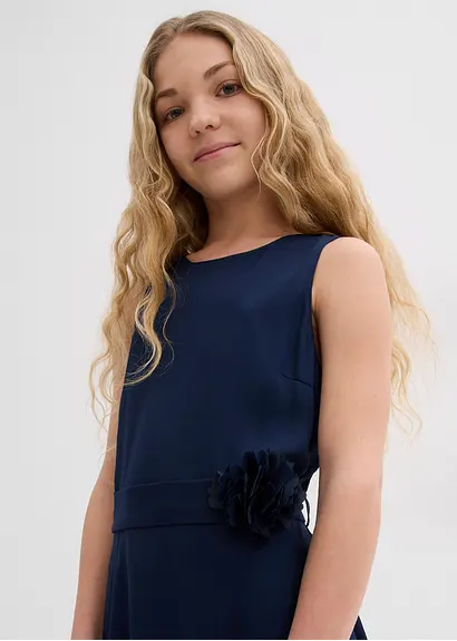 bonprix Festliches Mädchen Kleid - blau - Kinder Günstiger Verkauf