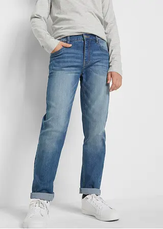 bonprix Coole Jungen Jeans im 5-Pocket-Stil - blau - Kinder Preisnachlass