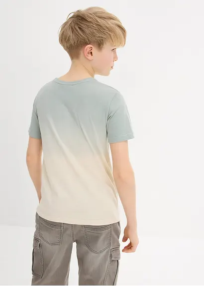 bonprix Angesagtes Jungen T-Shirt mit Farbverlauf und Rundhalsausschnitt Osterangebot