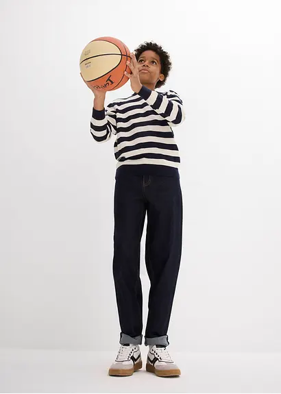 bonprix Tolle Jungen Stretch-Jeans im 5-Pocket Style - blau Jubiläumsangebot