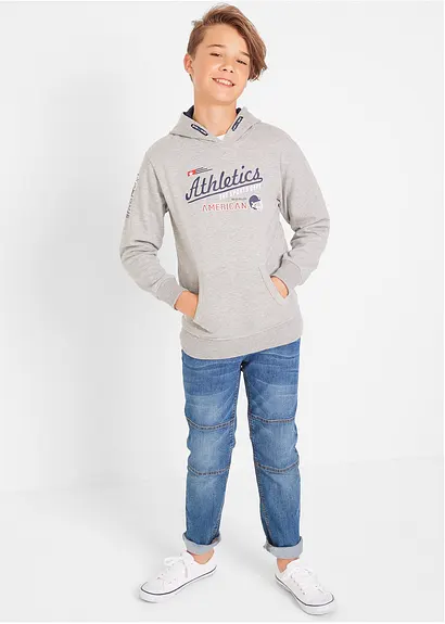 bonprix Widerstandsfähige Jungen Jeans mit extra Knieverstärkung - blau Große Rabatte