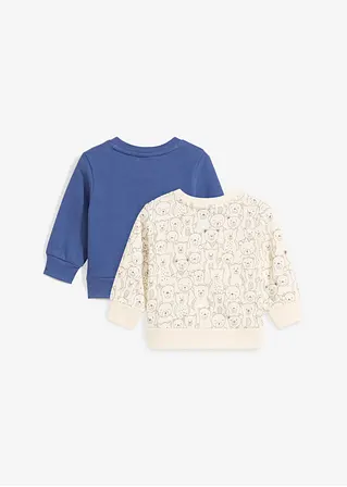bonprix Süße Sweatshirt-Packung mit Druckknöpfen an der Schulter - Kinder Discount Store für neue Produkte