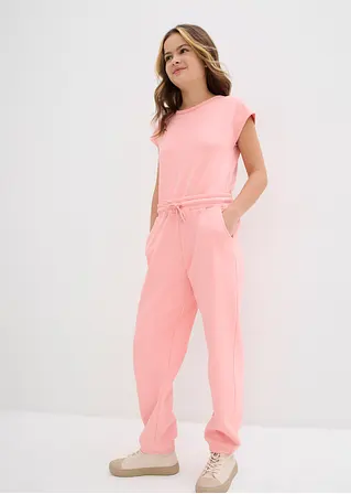 bonprix Cooler Sweatoverall in toller Farbe - rosa - Kinder Vatertagsangebot