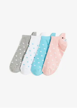 bonprix Sneakersocken mit süßem Motiv - bunt gepunktet - Damen Online Outlet