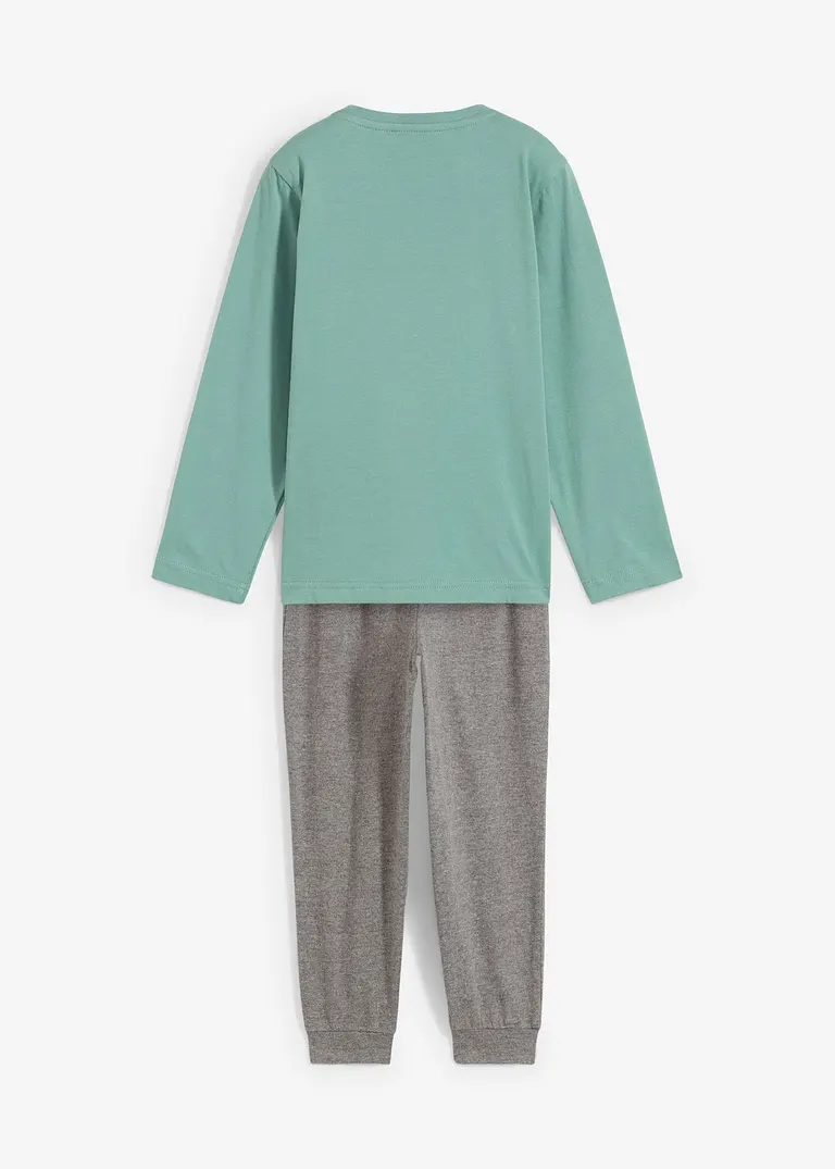 bonprix Cooler Jungen Pyjama mit Bio-Baumwolle im 2-tgl. Set Neuheiten