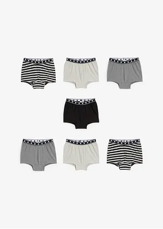 bonprix Schlichte Boxershorts im 7er Pack in verschiedenen Farben Saisonale Angebote