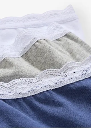 bonprix Toller Mädchen Panty mit Spitze im 5er Pack - Kinder Räumungsverkauf
