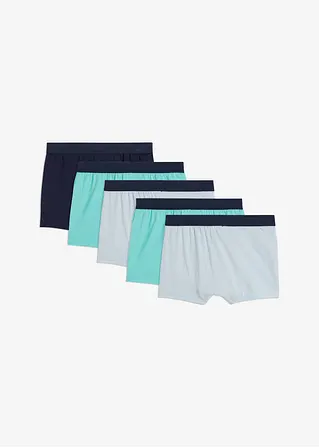 bonprix Klassische Jungen Boxershorts im 5er Pack - Kinder Letzte 3 Tage
