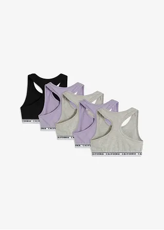 bonprix Sportliches Mädchen Bustier im 5er Pack - Kinder Neueste Stile