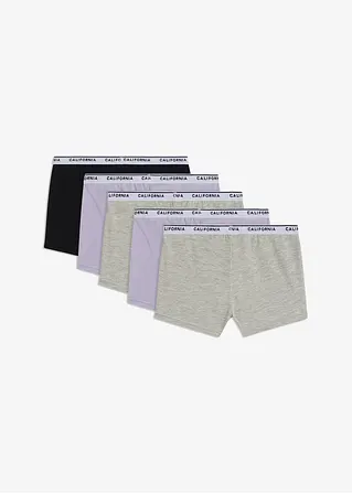 bonprix Bequeme Mädchen Boxershorts im 5er Pack - Kinder Zeitbegrenzte Promotion