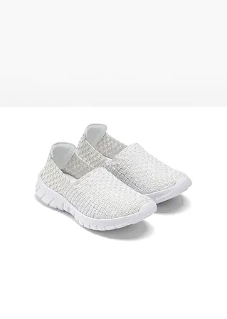 bonprix Komfortabler Slipper für den Alltag - weiß - Damen Sonderangebot der Fabrik