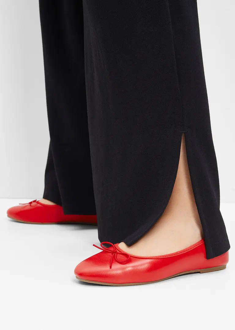 bonprix Niedliche Ballerina mit Schleife - rot - Damen Speichern exportieren