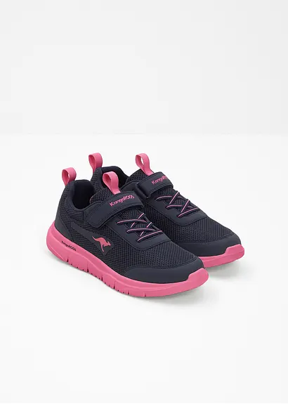 bonprix Sportlicher Kangaroos Kinder Sneaker mit Materialmix - blau zollfrei