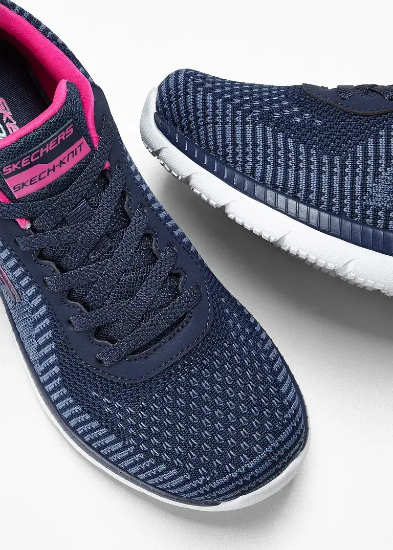 bonprix Moderner Komfort Sneaker von Skechers mit Memory Foam - blau 50% Rabatt für begrenzte Zeit
