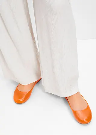 bonprix Zeitloser Ballerina in schönem Design - orange - Damen Outlet