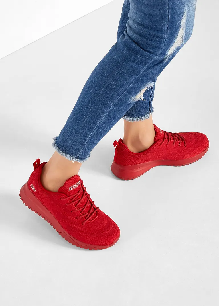 bonprix Modischer Sneaker von Skechers im sportiven Look - rot Schlussverkauf
