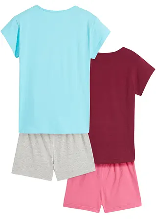 bonprix Tolles Mädchen Shorty Set (4er Pack) mit schönem Druck Meist gekauft