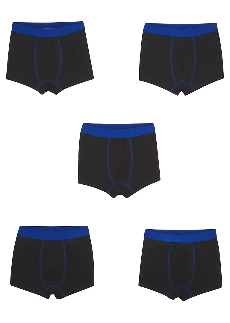 bonprix Boxershorts für jeden Tag im 5er Pack - schwarz Online Shopping