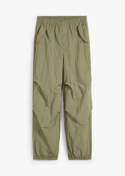 bonprix Modische Mädchen Schupfhose mit warmen Futter - grün Muttertagsangebot