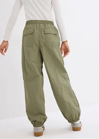 bonprix Modische Mädchen Schupfhose mit warmen Futter - grün Muttertagsangebot