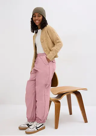bonprix Modische Mädchen Schupfhose mit warmen Futter - rosa Vatertagsangebot
