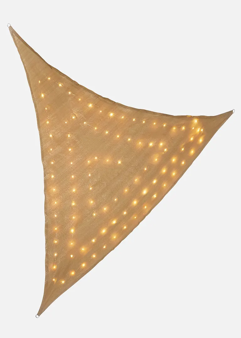 bonprix Idealer Schattenspender mit romantischer Beleuchtung - beige Super Sparpreis