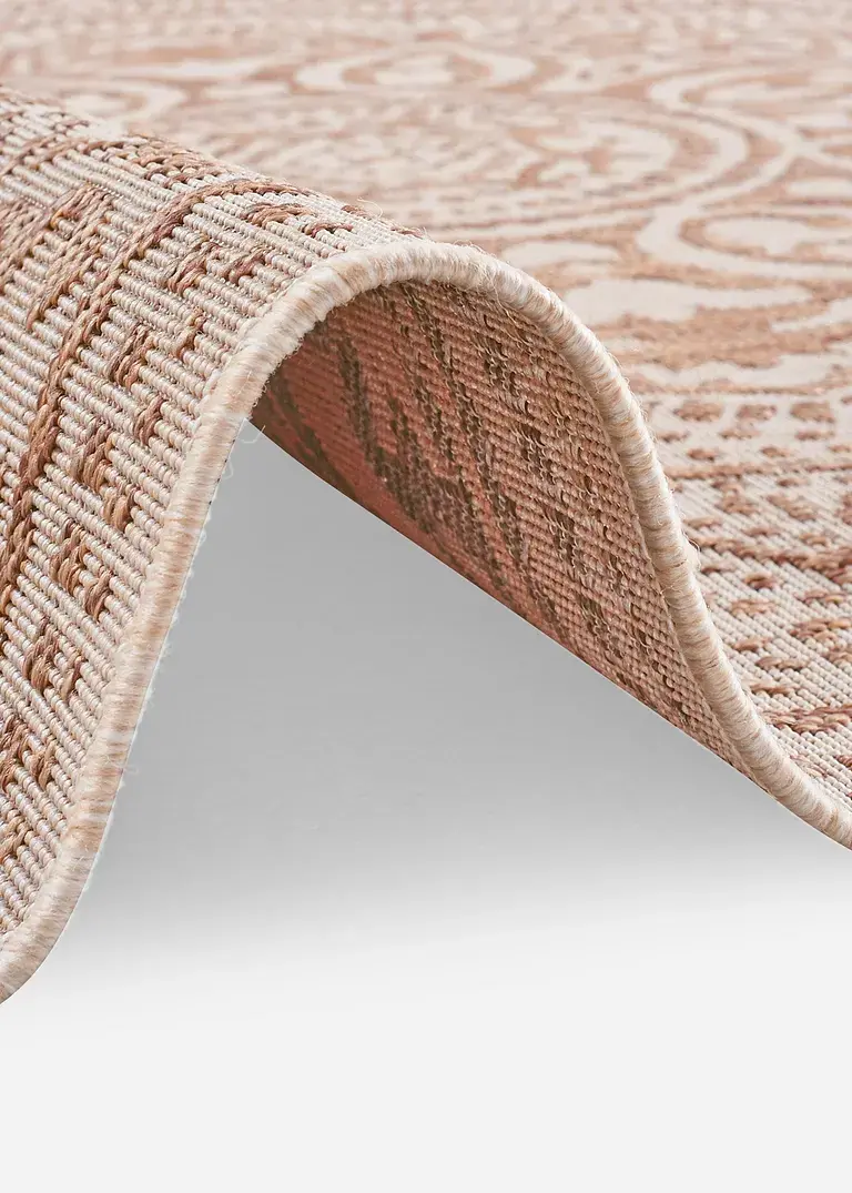 bonprix Moderner Teppich nicht nur für Balkon und Terrasse - braun Wochenangebot