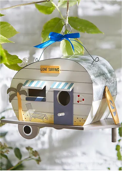 bonprix Vogelhaus mit vielen Details - weiß - Wohnen & Garten Begrenzte Freigabe
