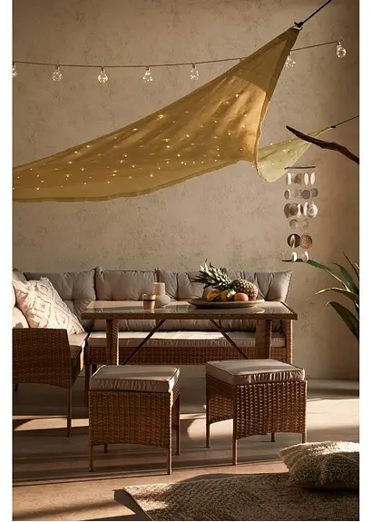 bonprix Wunderschönes Capiz-Windspiel - braun - Wohnen & Garten JETZT KAUFEN